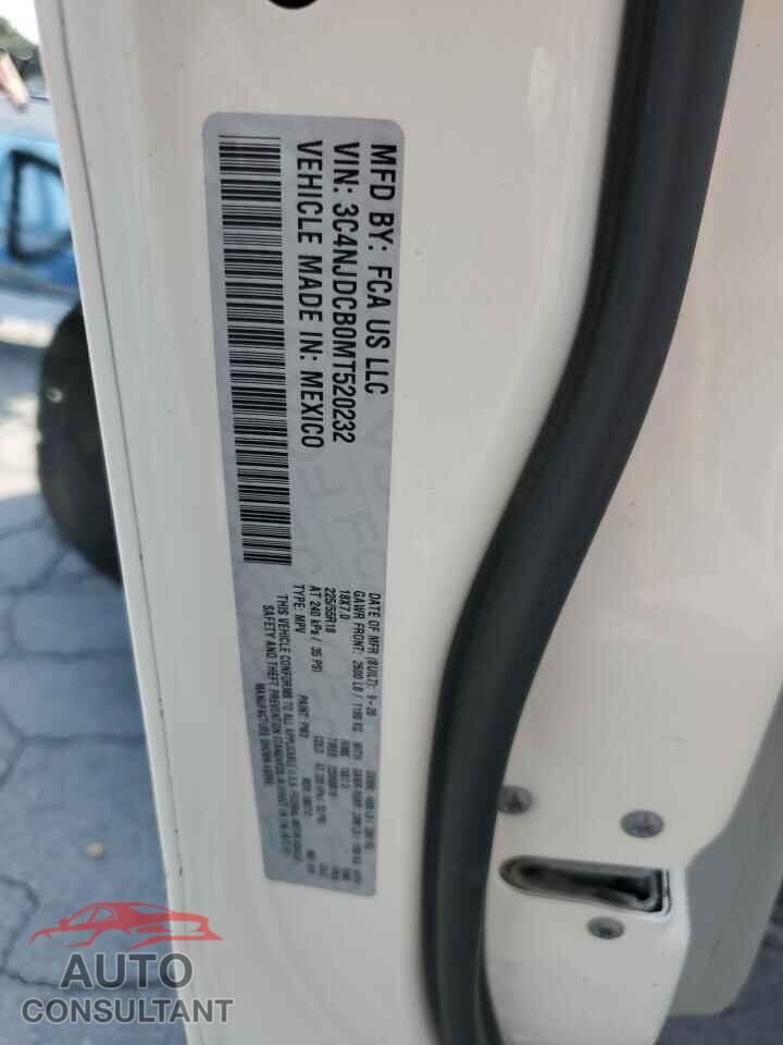 JEEP COMPASS 2021 - 3C4NJDCB0MT520232