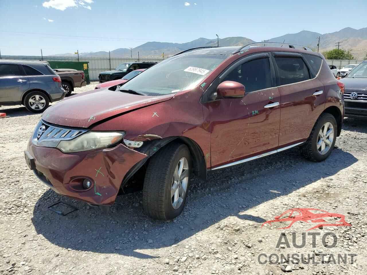 NISSAN MURANO 2010 - JN8AZ1MW4AW130848