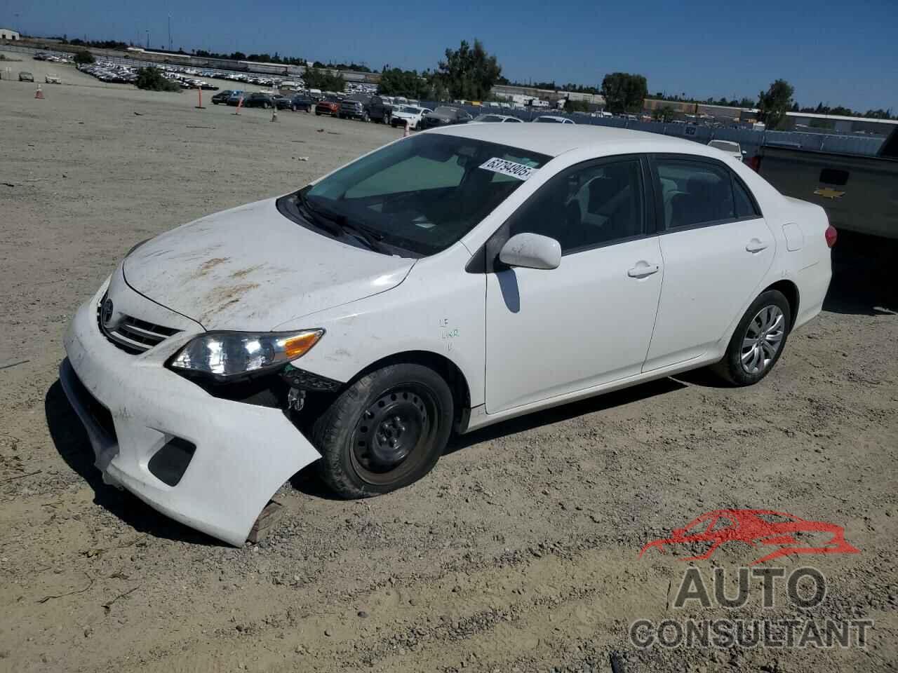 TOYOTA COROLLA 2013 - 5YFBU4EE0DP203734