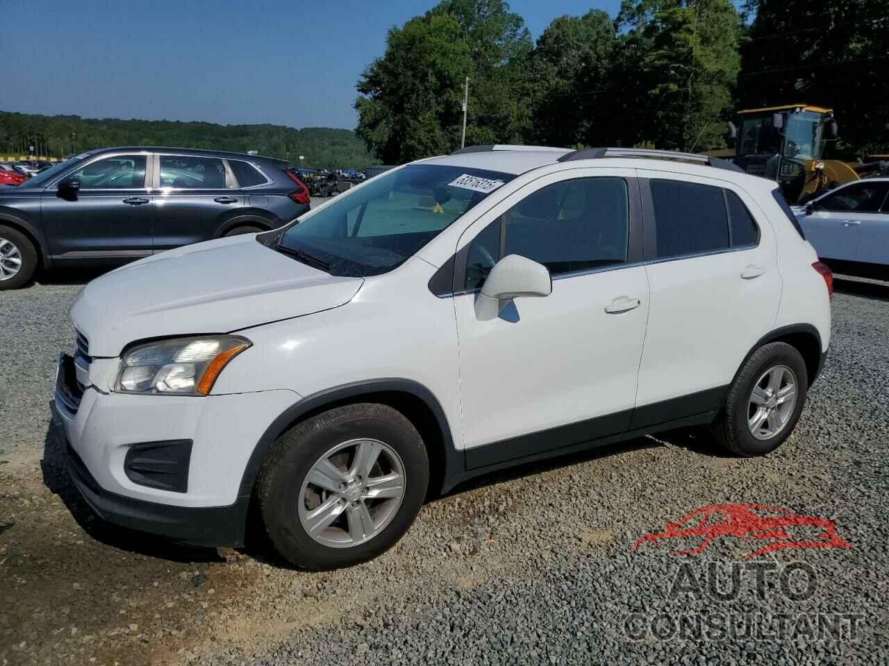 CHEVROLET TRAX 2016 - KL7CJLSB8GB507637