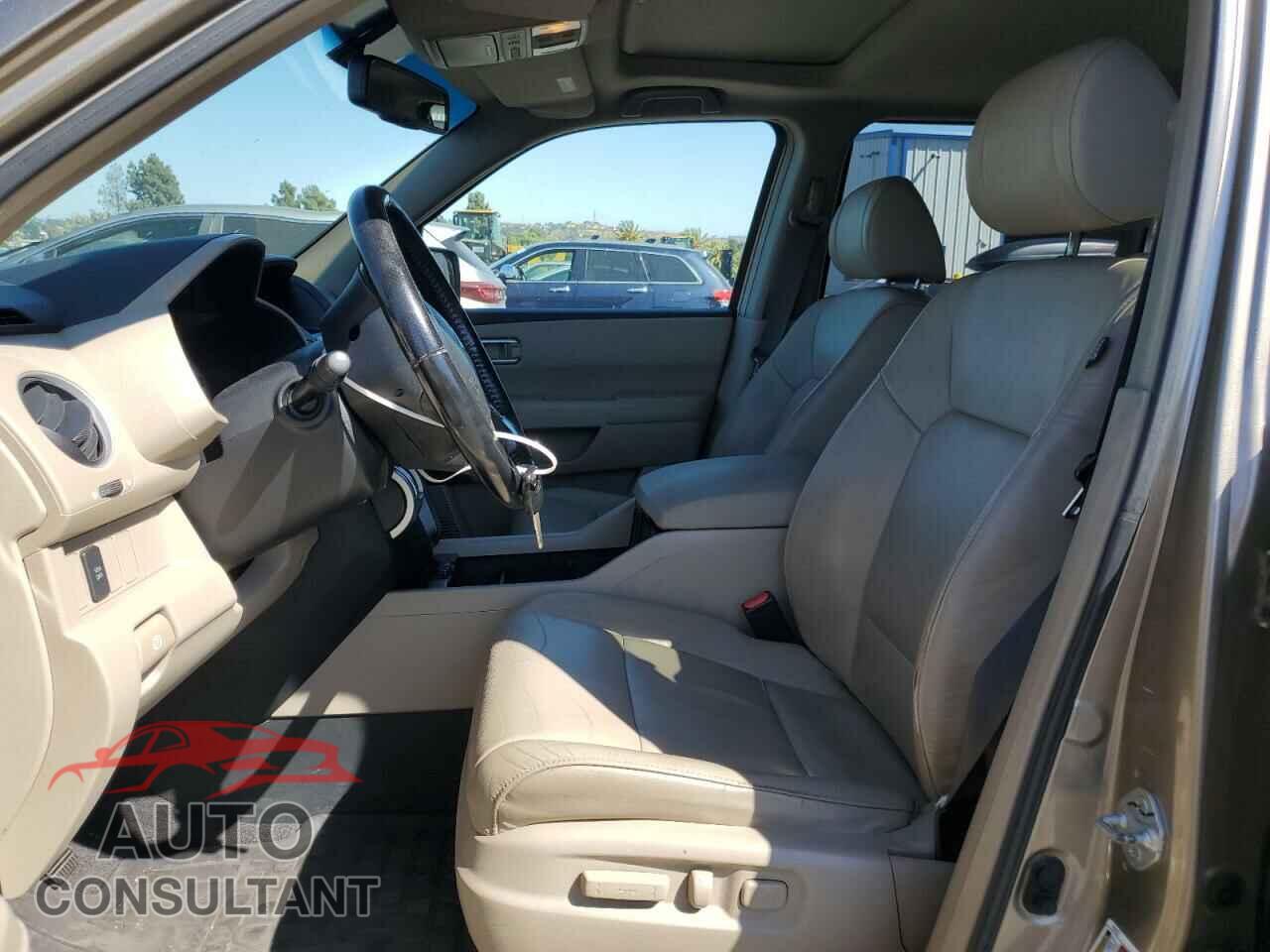HONDA PILOT 2009 - 5FNYF48549B032246
