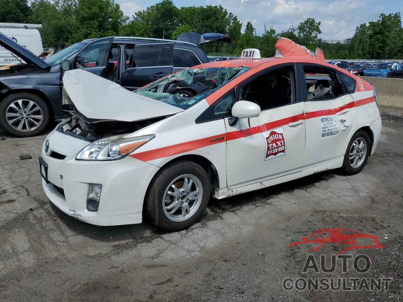 TOYOTA PRIUS 2011 - JTDKN3DU0B0296696