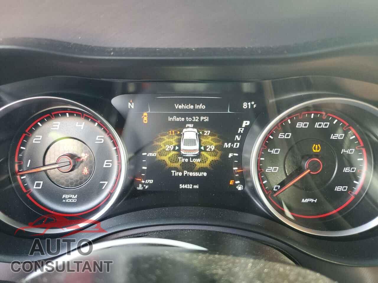 DODGE CHARGER 2019 - 2C3CDXGJ5KH613064
