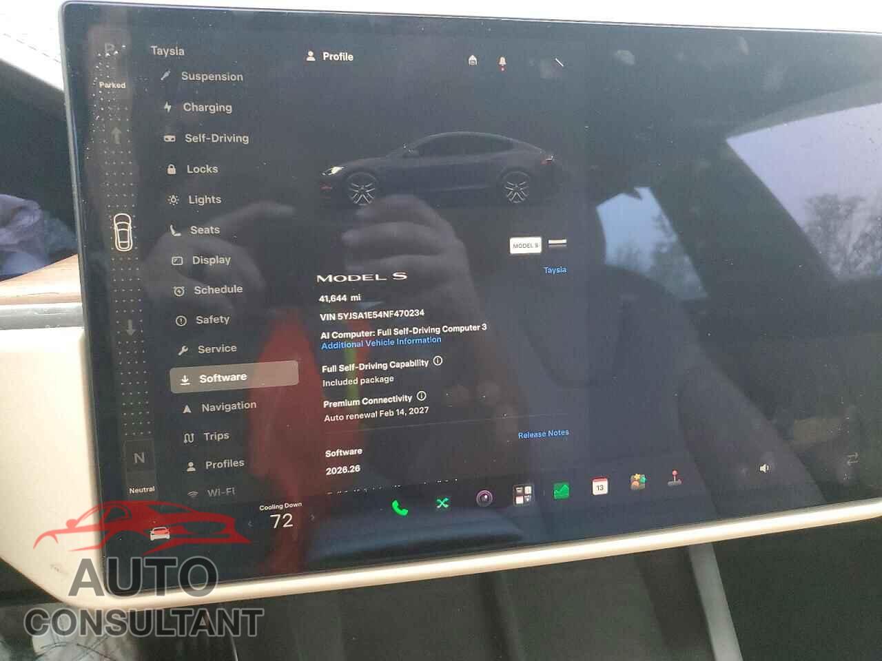 TESLA MODEL S 2022 - 5YJSA1E54NF470234