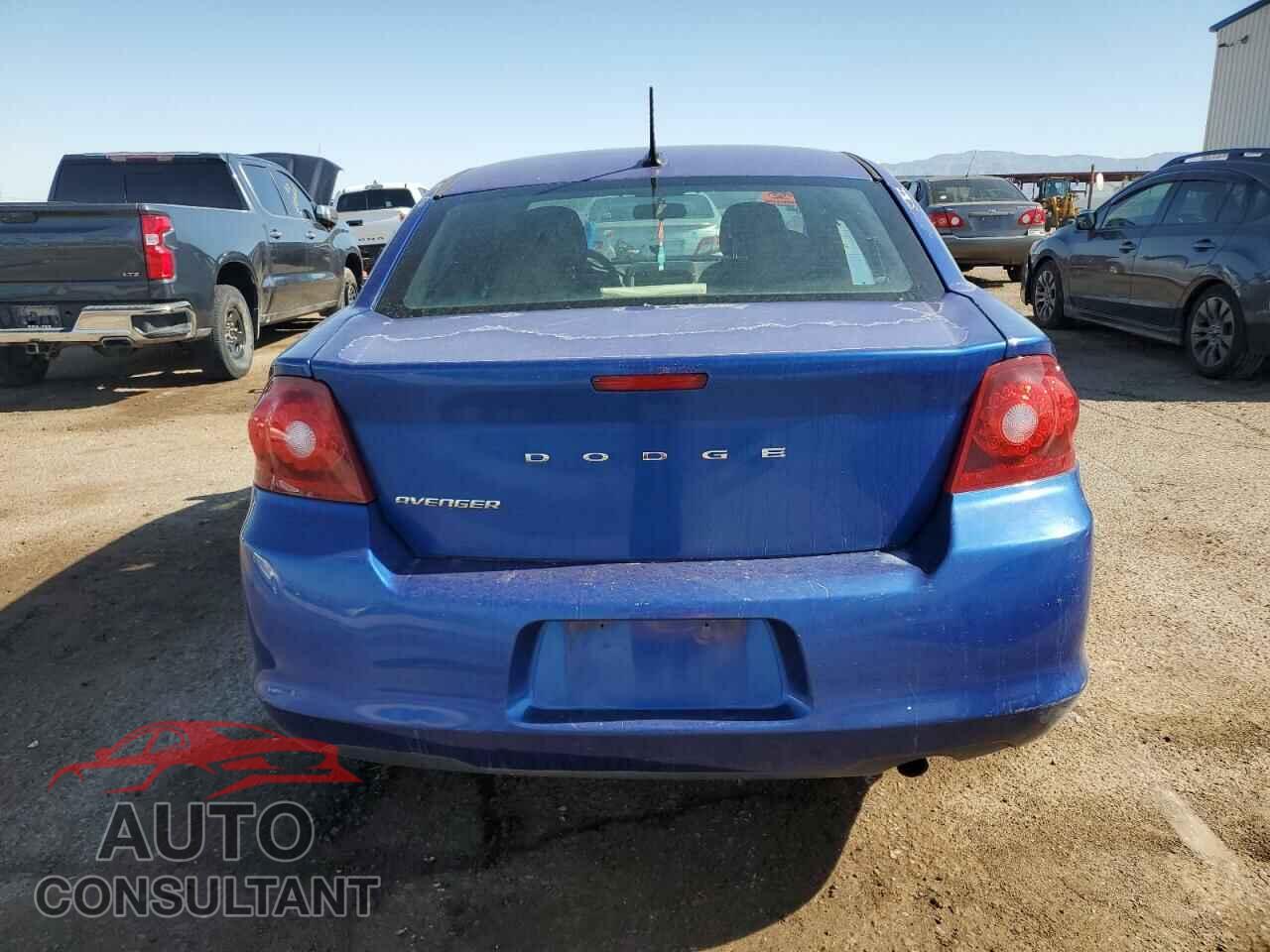 DODGE AVENGER 2012 - 1C3CDZAB2CN289903