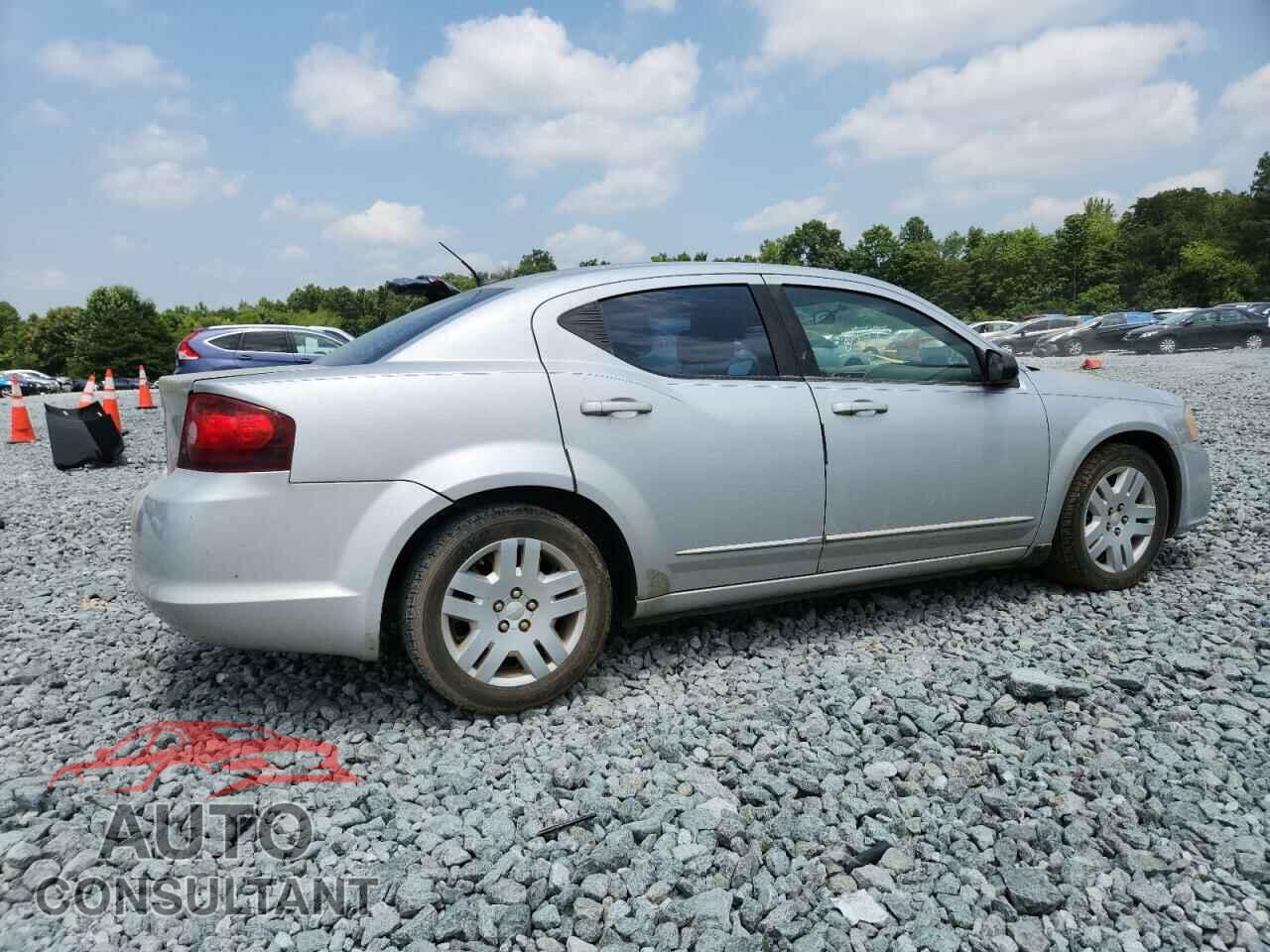 DODGE AVENGER 2012 - 1C3CDZAB7CN193586