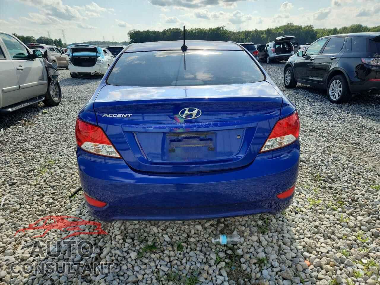 HYUNDAI ACCENT 2012 - KMHCU4AE2CU045579