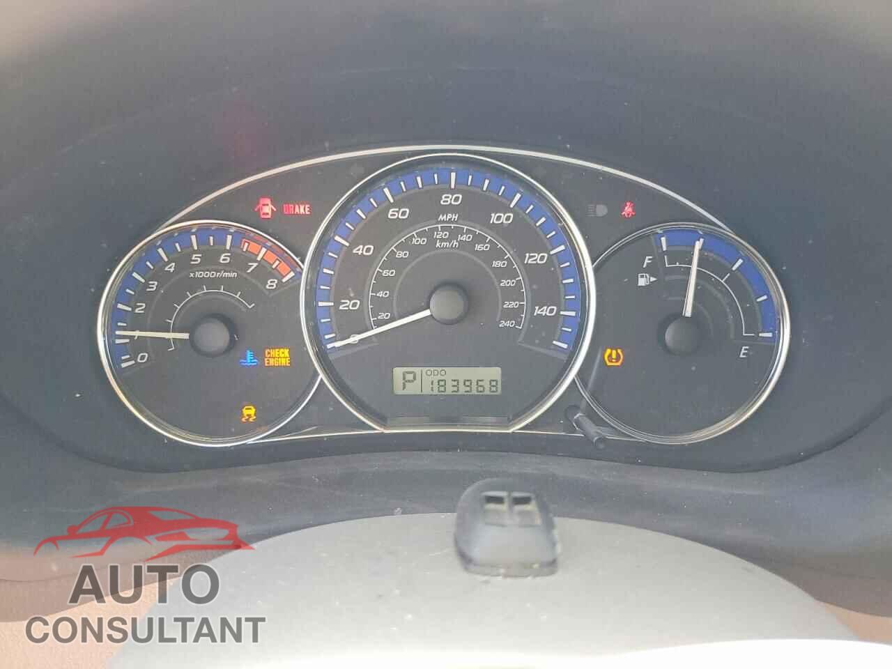 SUBARU FORESTER 2011 - JF2SHABC5BH773762