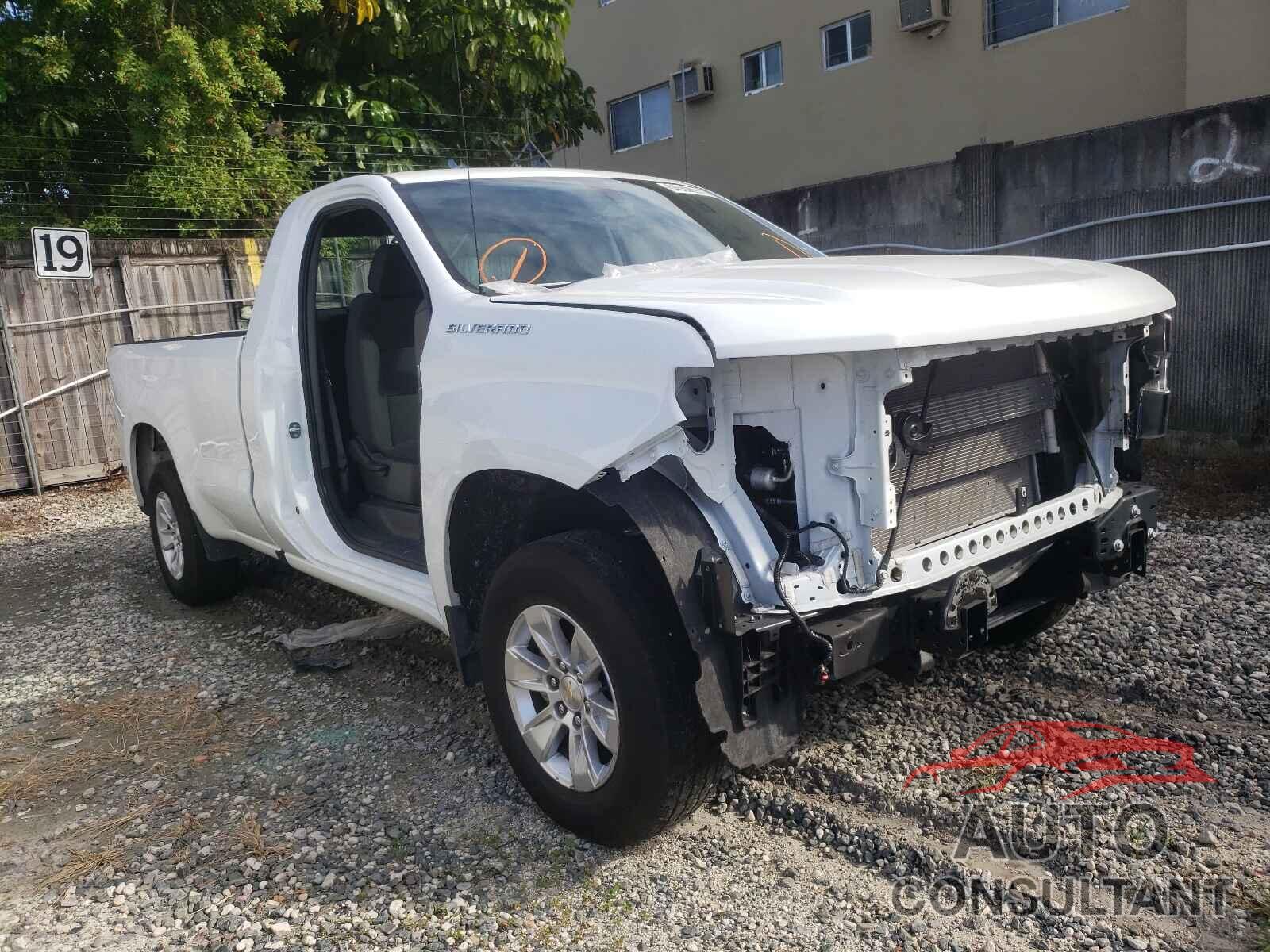 CHEVROLET SILVERADO 2021 - 3GCNWAEF1MG240697