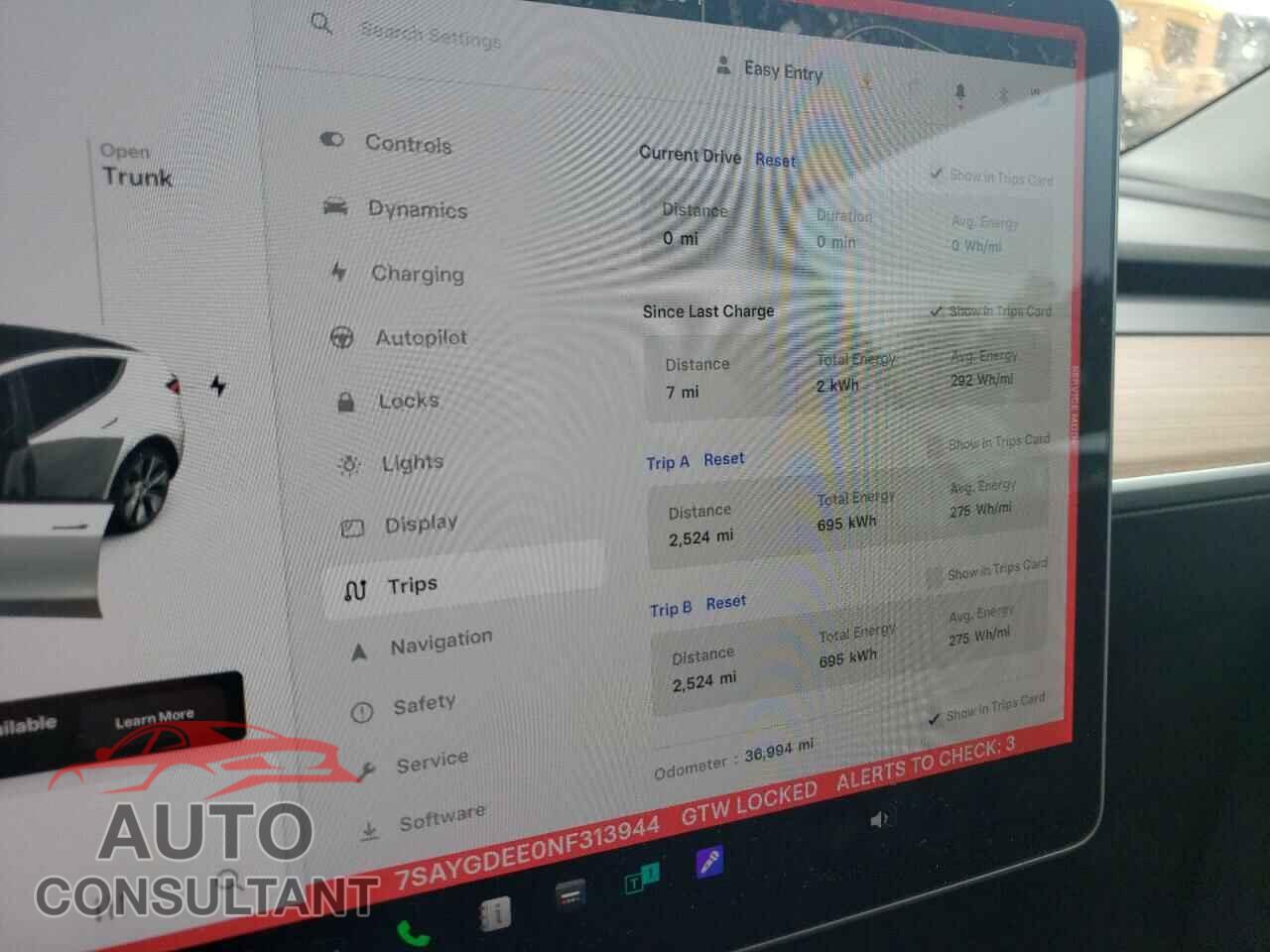 TESLA MODEL Y 2022 - 7SAYGDEE0NF313944