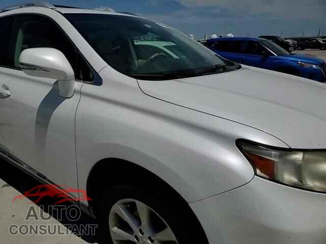 LEXUS RX350 2012 - 2T2ZK1BA8CC080988