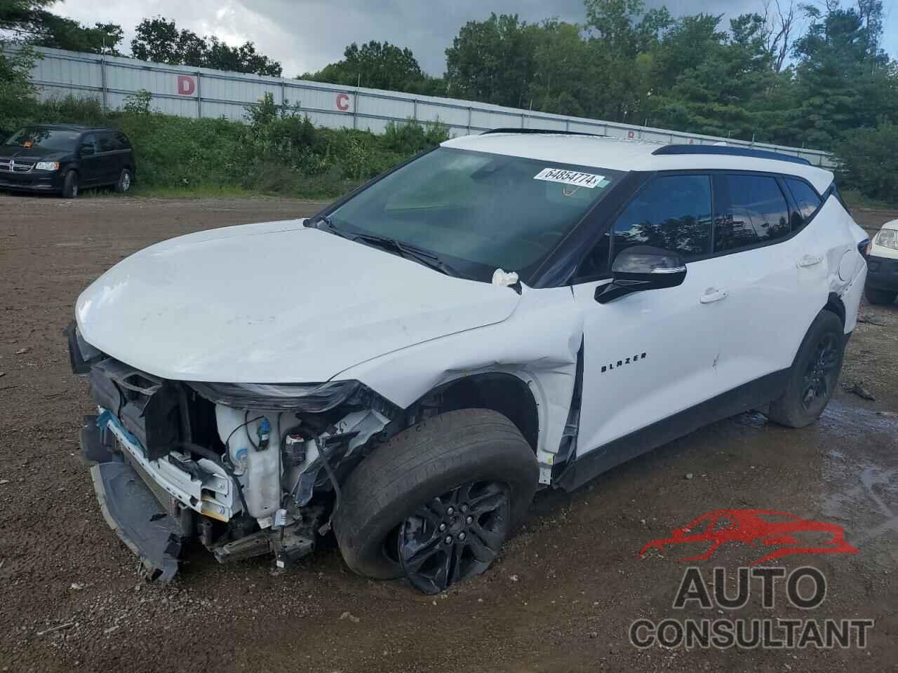 CHEVROLET BLAZER 2021 - 3GNKBHRS1MS503323