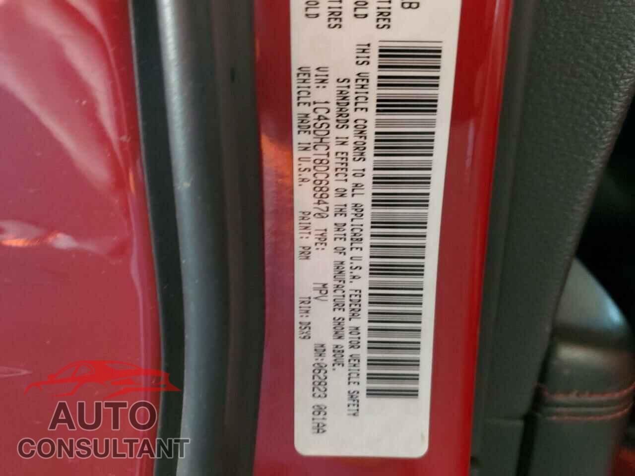 DODGE DURANGO 2013 - 1C4SDHCT8DC689470