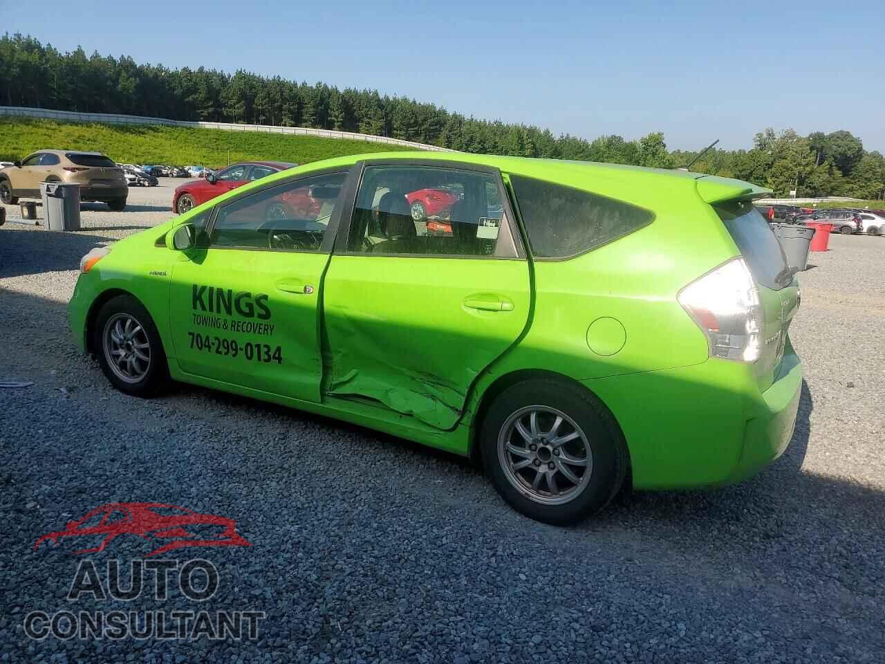 TOYOTA PRIUS 2014 - JTDZN3EU8EJ012498