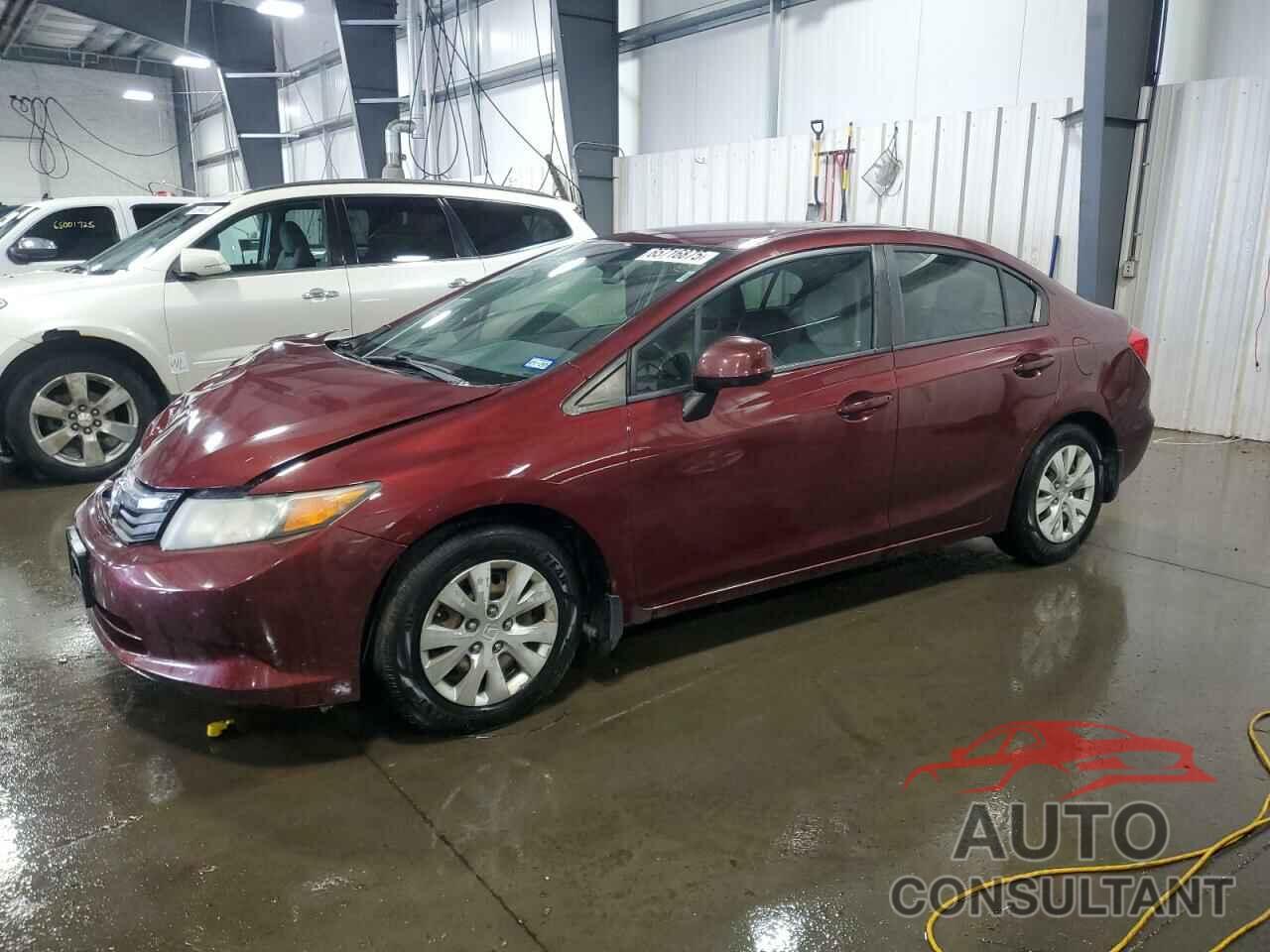 HONDA CIVIC 2012 - 2HGFB2F59CH544985