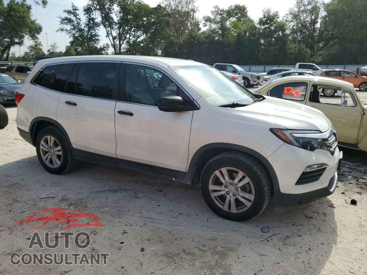 HONDA PILOT 2017 - 5FNYF6H10HB053909
