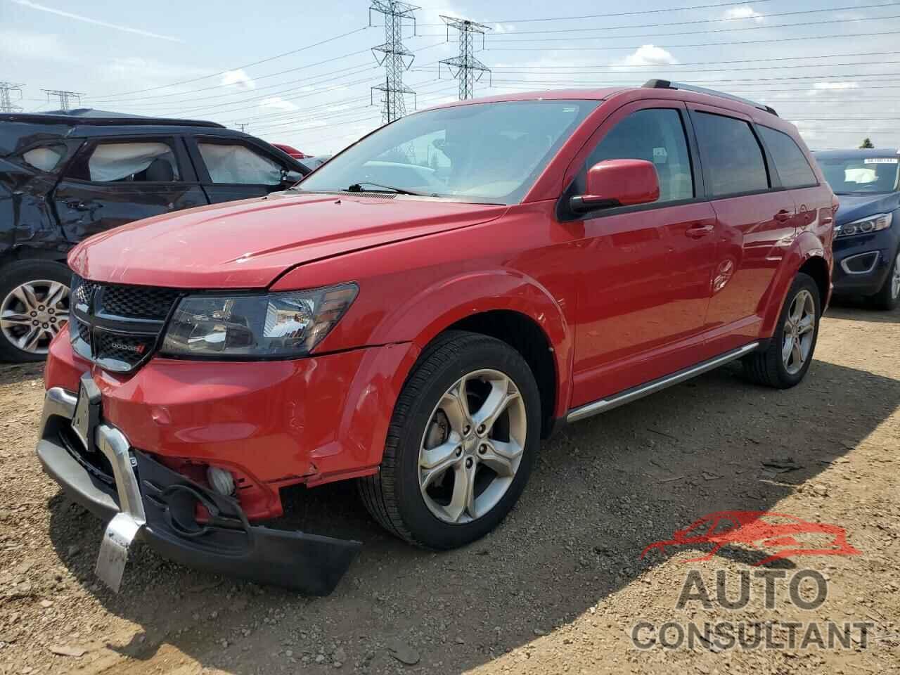 DODGE JOURNEY 2017 - 3C4PDDGG7HT502418