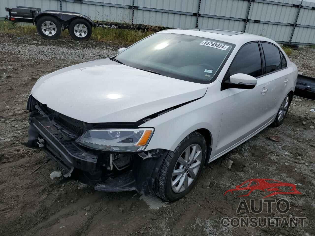 VOLKSWAGEN JETTA 2012 - 3VWDX7AJ1CM386827