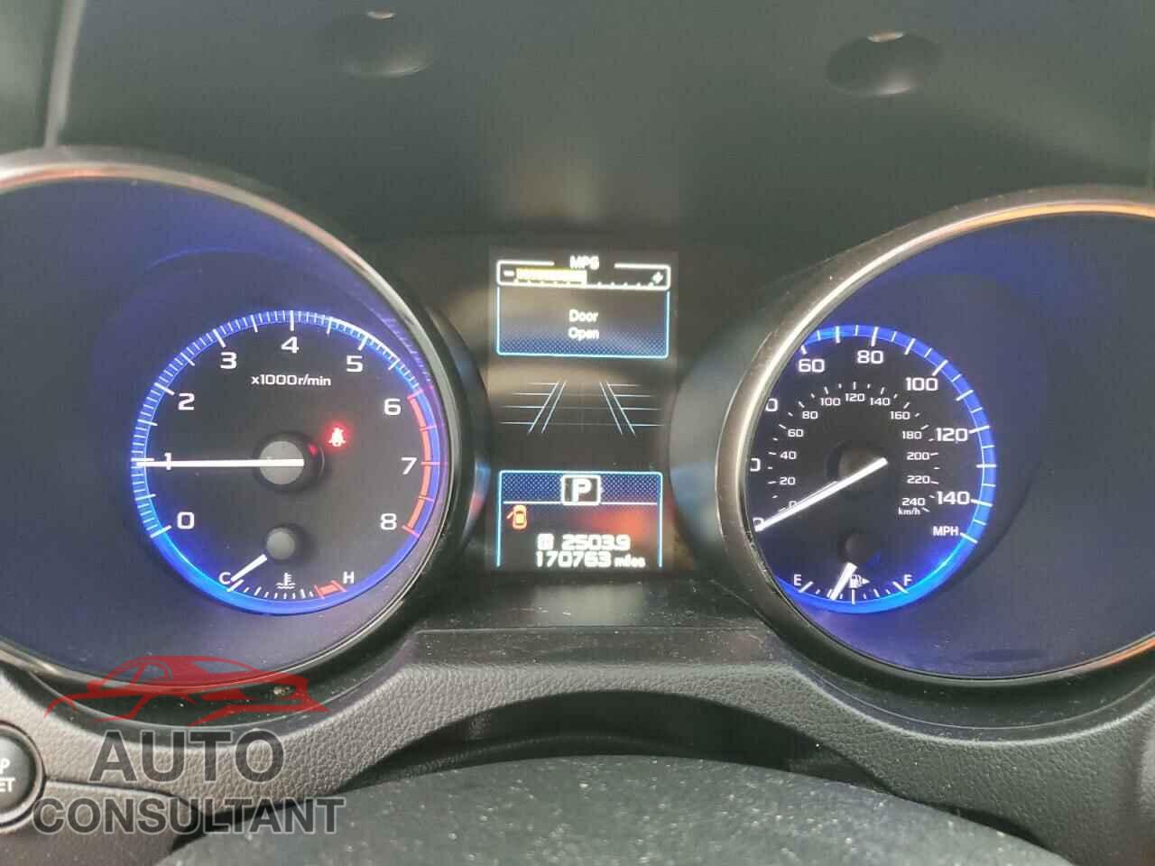SUBARU OUTBACK 2016 - 4S4BSBNC0G3252501