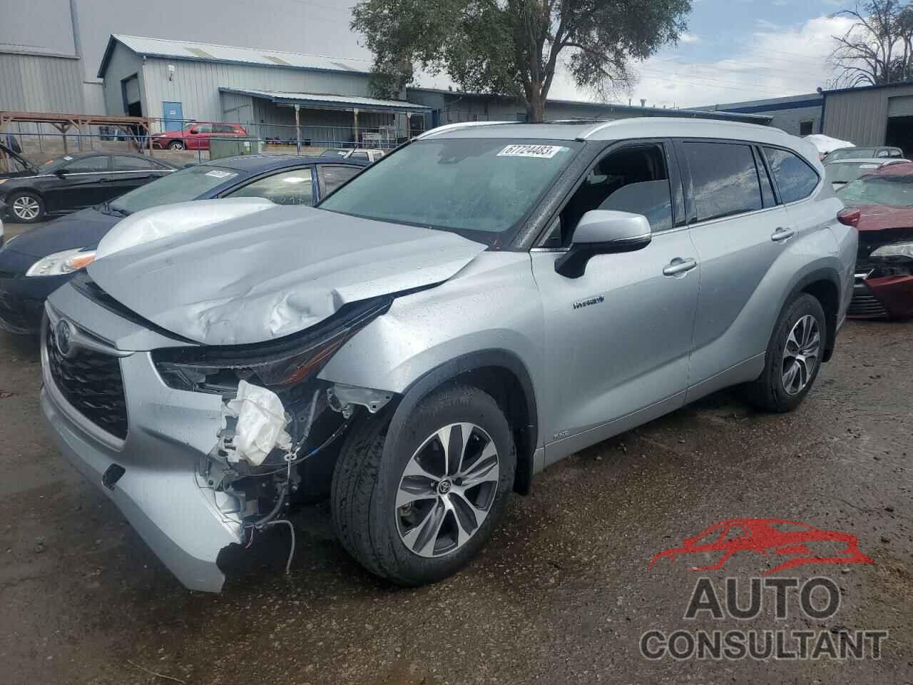 TOYOTA HIGHLANDER 2021 - 5TDHBRCH6MS515266