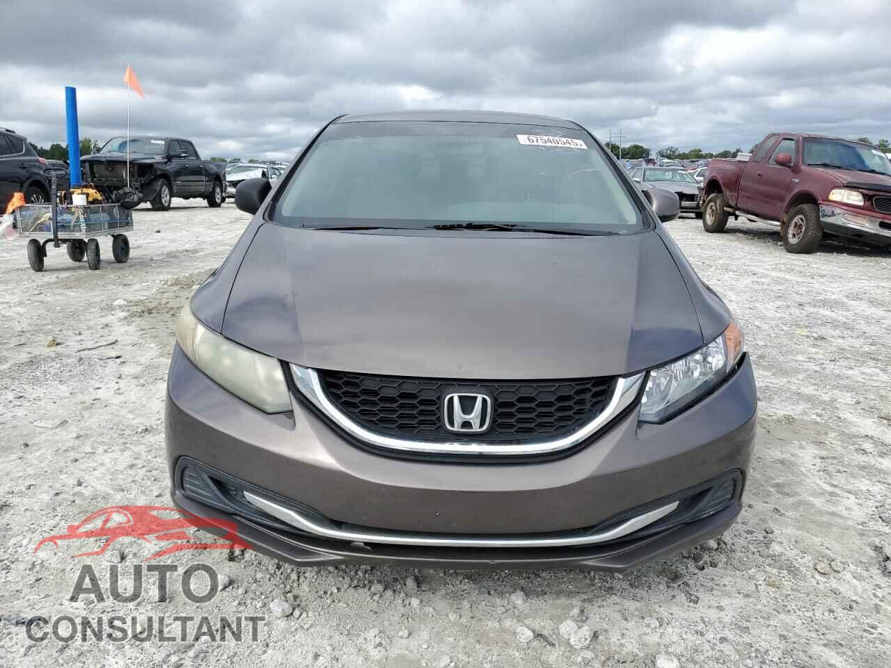 HONDA CIVIC 2013 - 2HGFB2F53DH505830