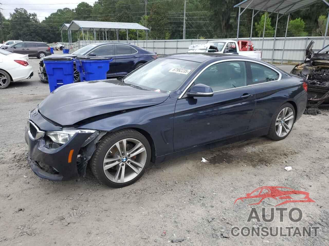 BMW 4 SERIES 2017 - WBA4R7C51HK679636
