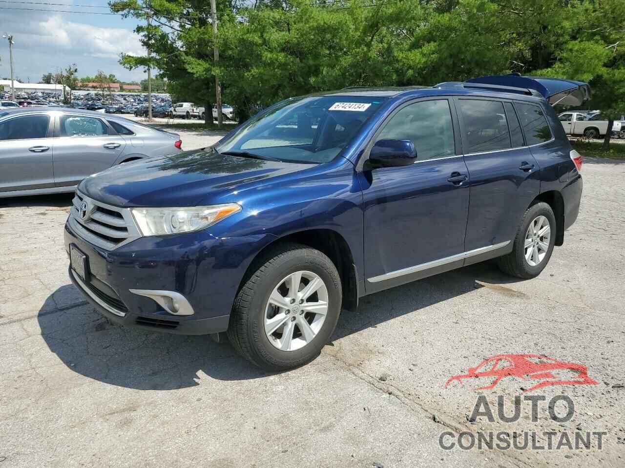 TOYOTA HIGHLANDER 2013 - 5TDBK3EH5DS215377