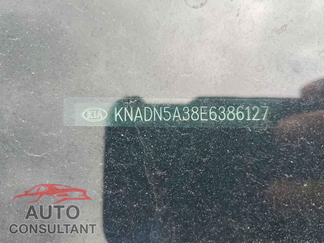 KIA RIO 2014 - KNADN5A38E6386127