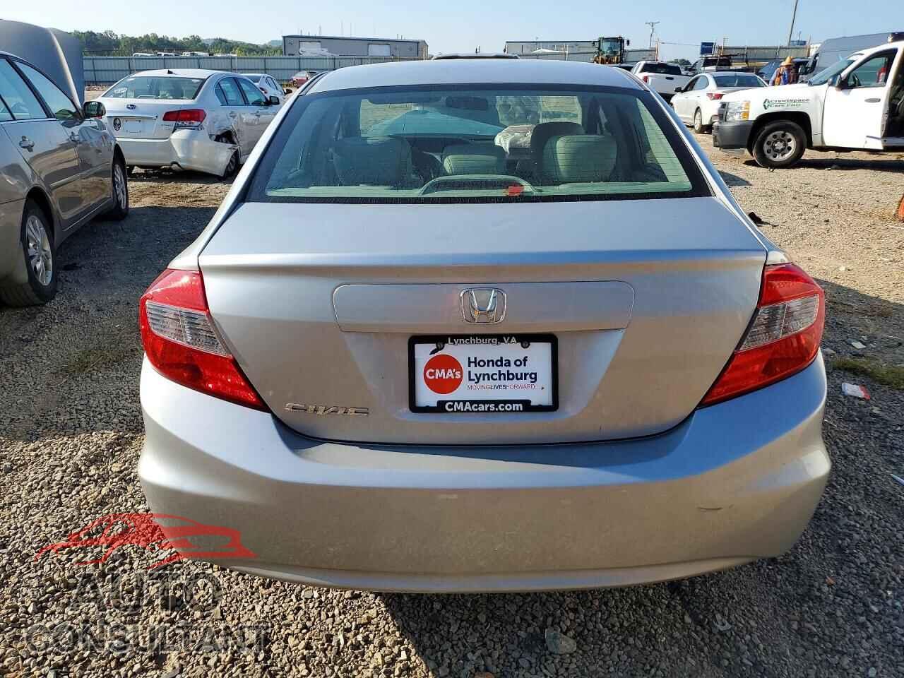 HONDA CIVIC 2012 - 2HGFB2F94CH308618