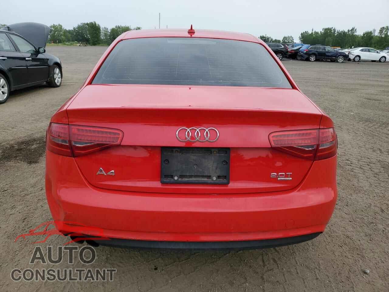 AUDI A4 2013 - WAUBFCFL1DN008396