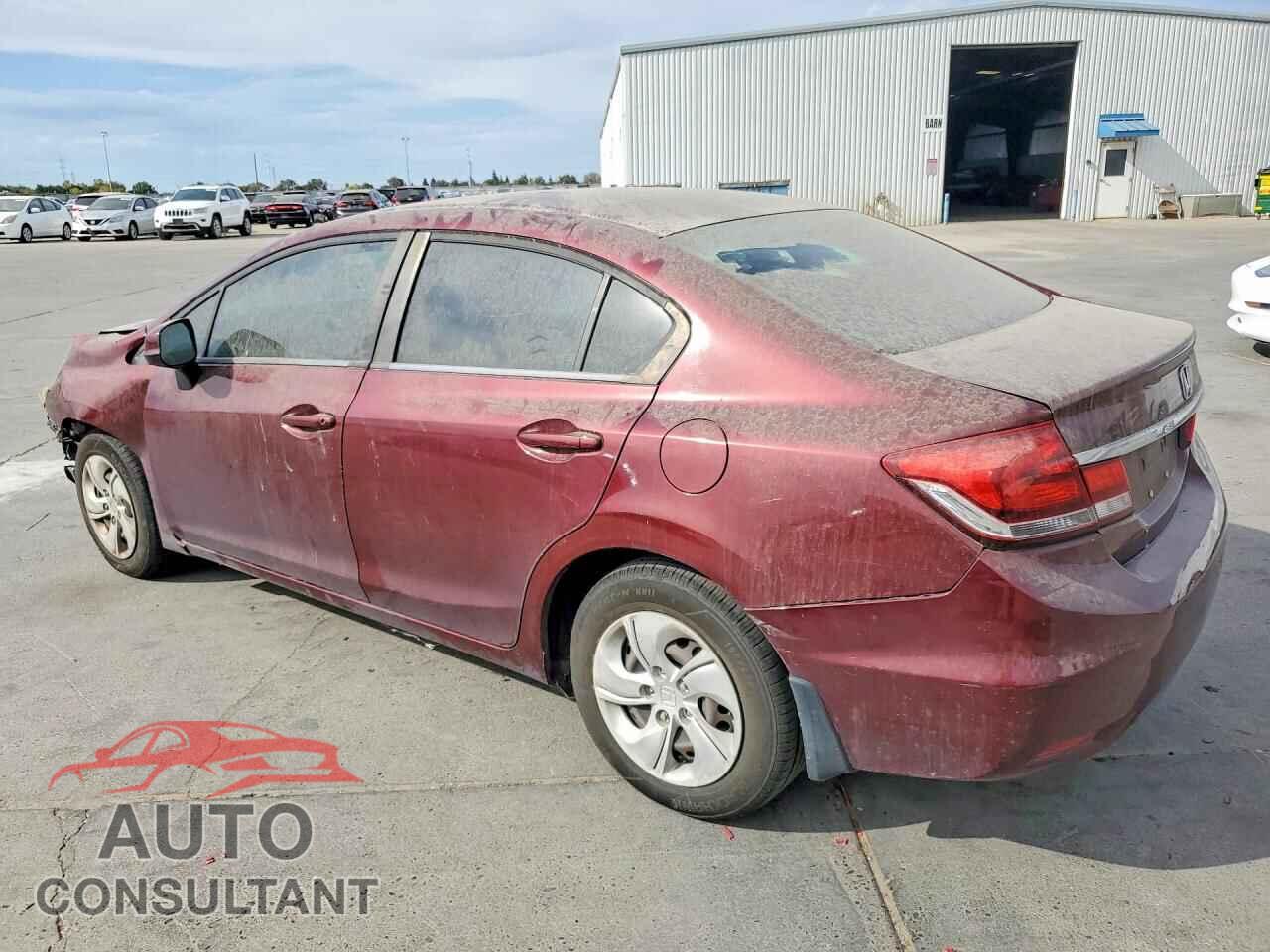 HONDA CIVIC 2013 - 19XFB2F55DE274214