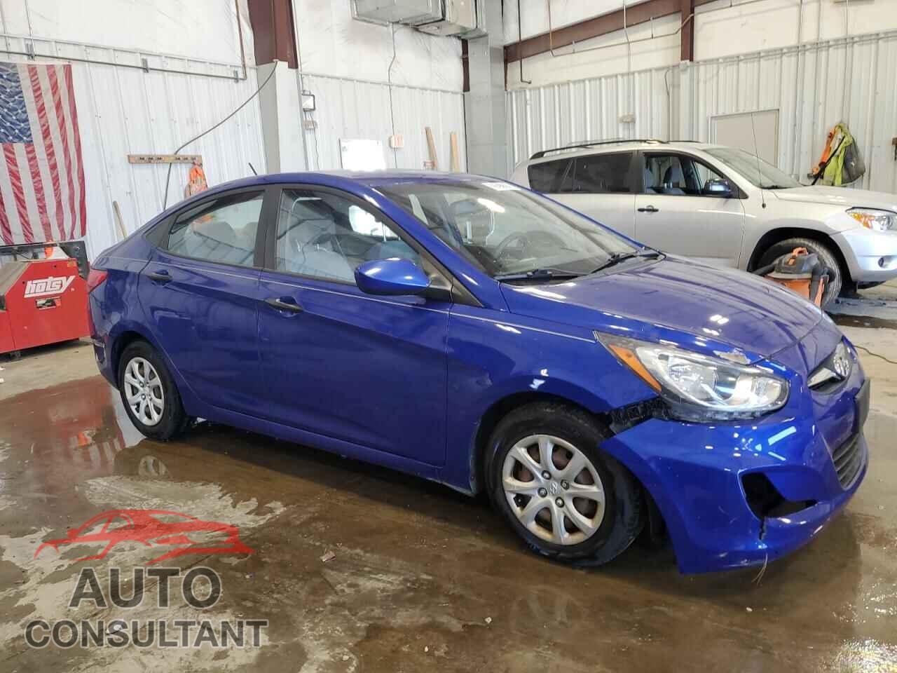 HYUNDAI ACCENT 2012 - KMHCT4AEXCU073116