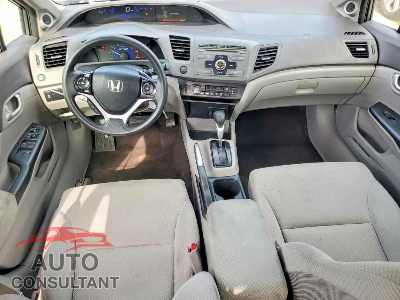 HONDA CIVIC 2012 - JHMFB4F29CS008464