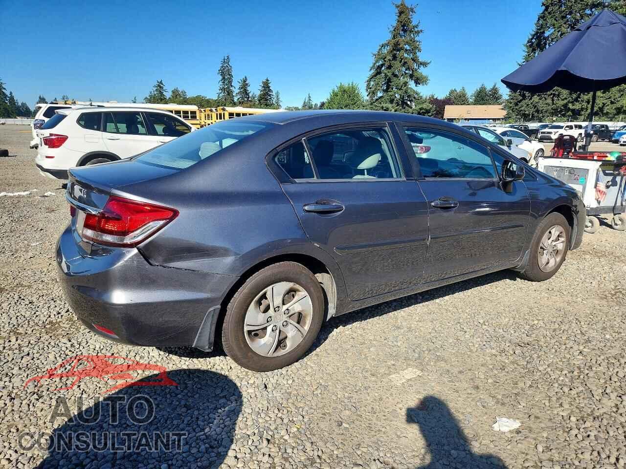 HONDA CIVIC 2013 - 19XFB2F59DE234363
