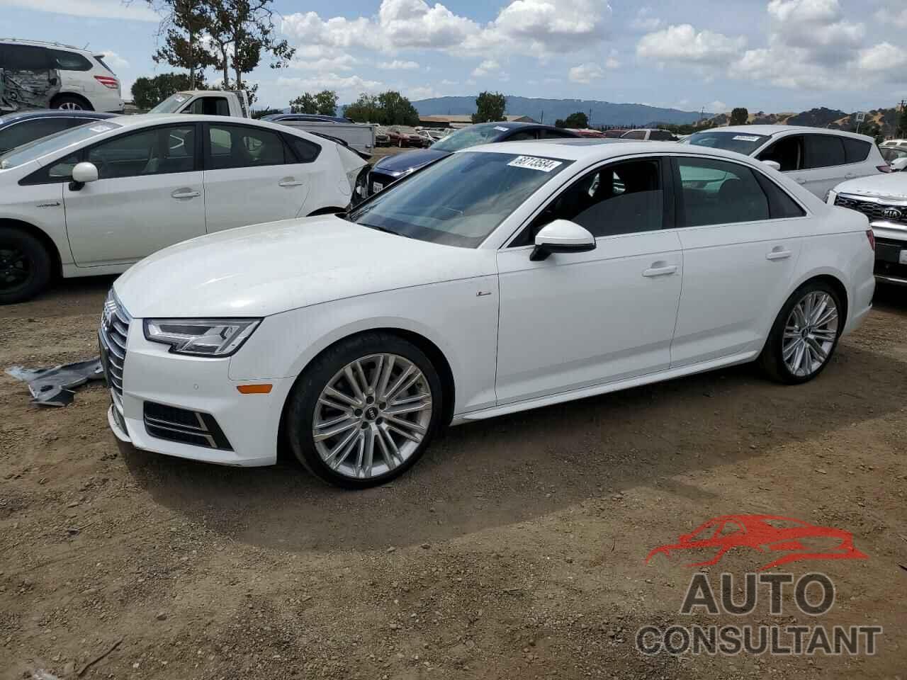 AUDI A4 2018 - WAUENAF4XJA125264