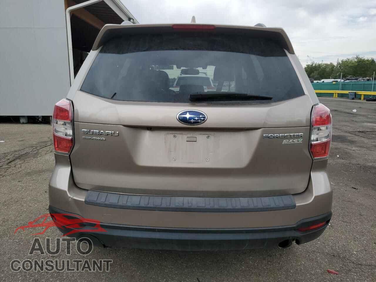 SUBARU FORESTER 2016 - JF2SJARC9GH481789
