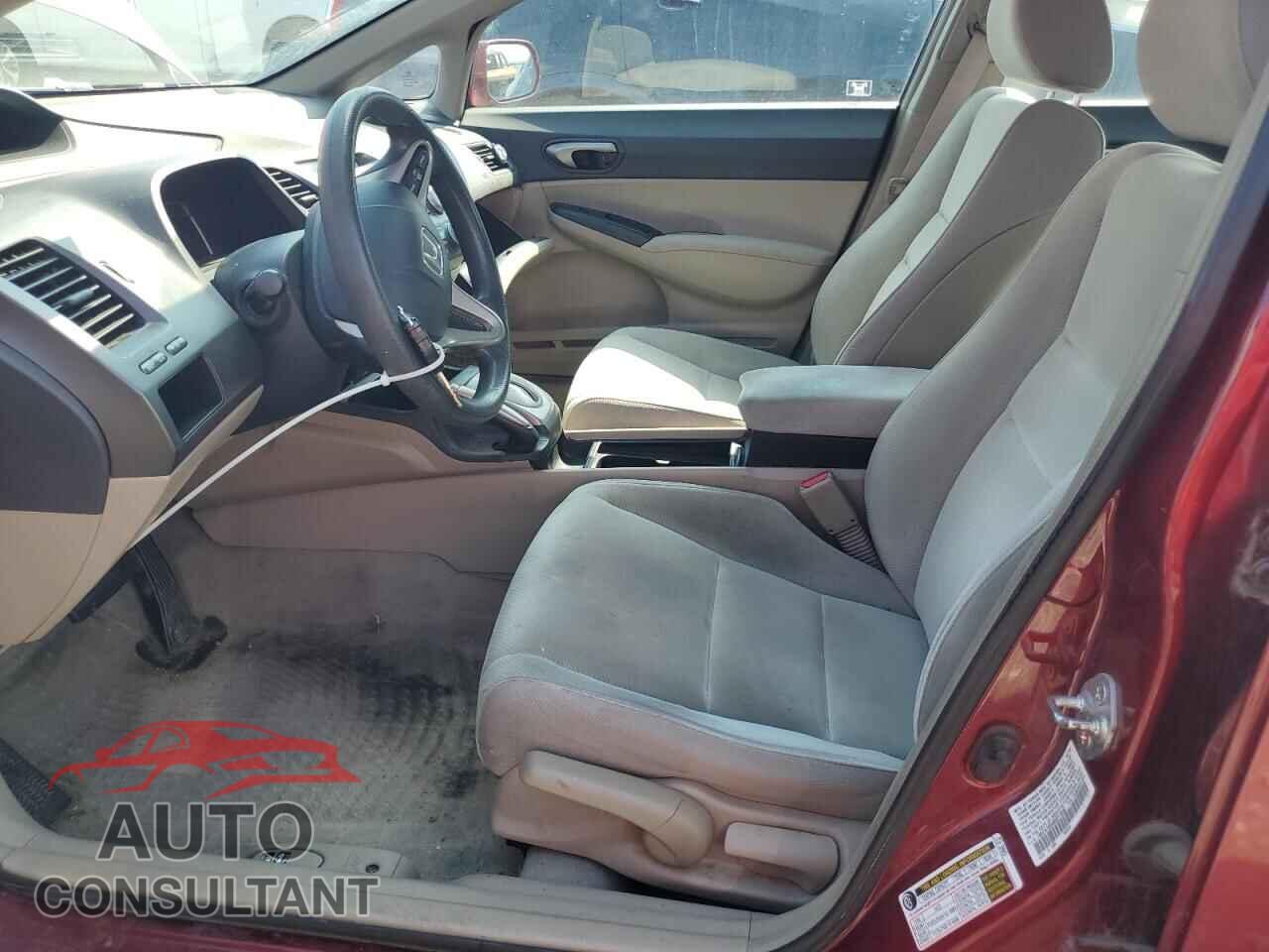 HONDA CIVIC 2009 - 19XFA16549E011636