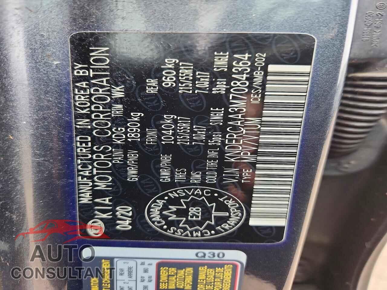 KIA SELTOS 2021 - KNDERCAA3M7084364