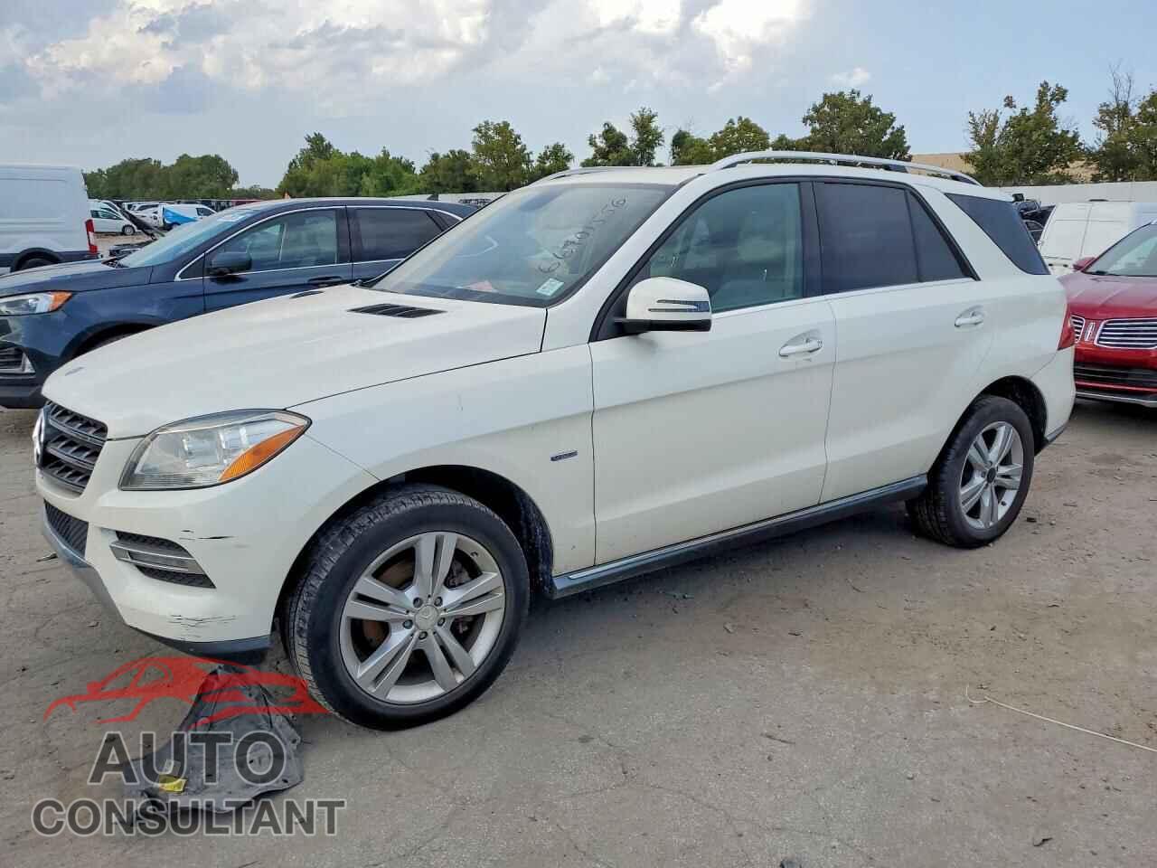MERCEDES-BENZ M-CLASS 2012 - 4JGDA2EB3CA012125