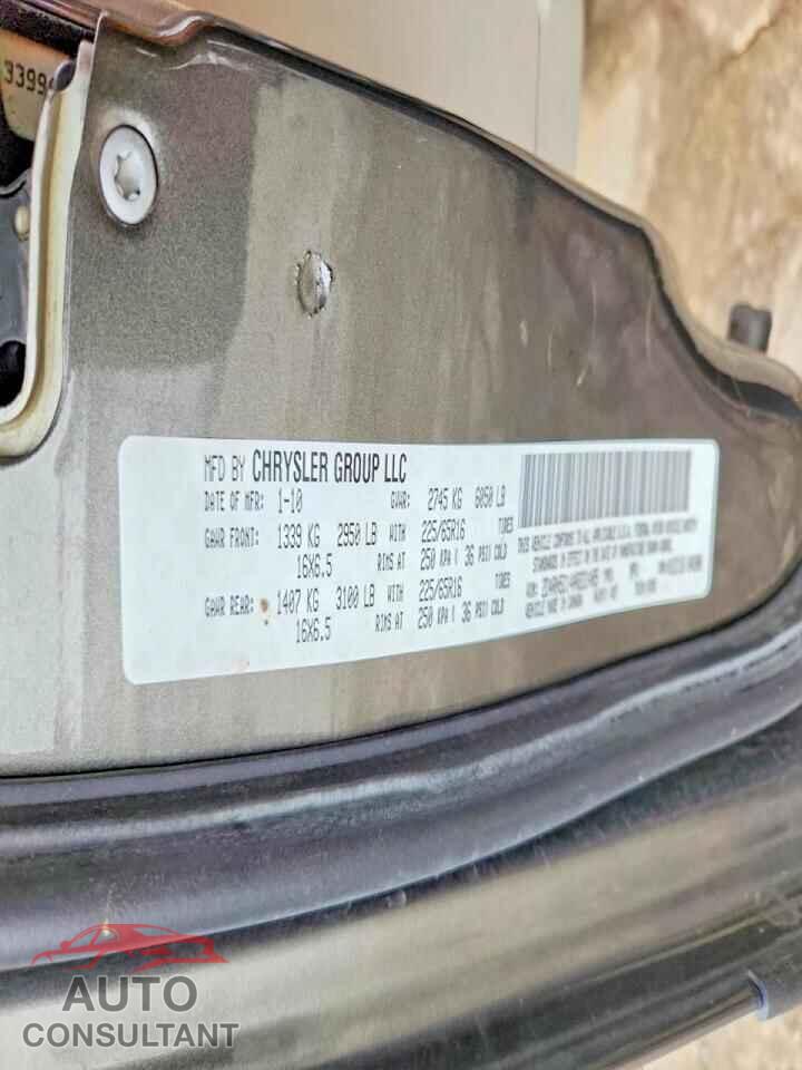 DODGE CARAVAN 2010 - 2D4RN5D14AR231485