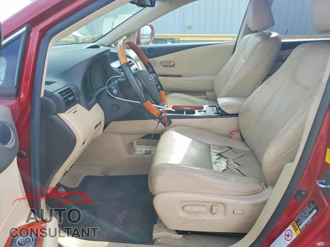 LEXUS RX350 2011 - 2T2BK1BA8BC080831