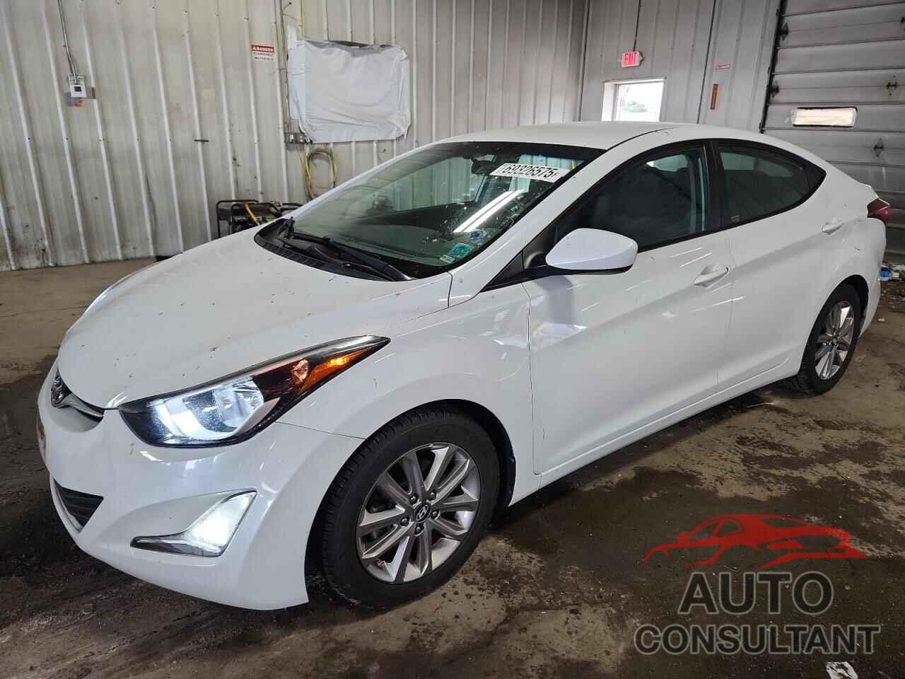 HYUNDAI ELANTRA 2016 - 5NPDH4AE3GH749271