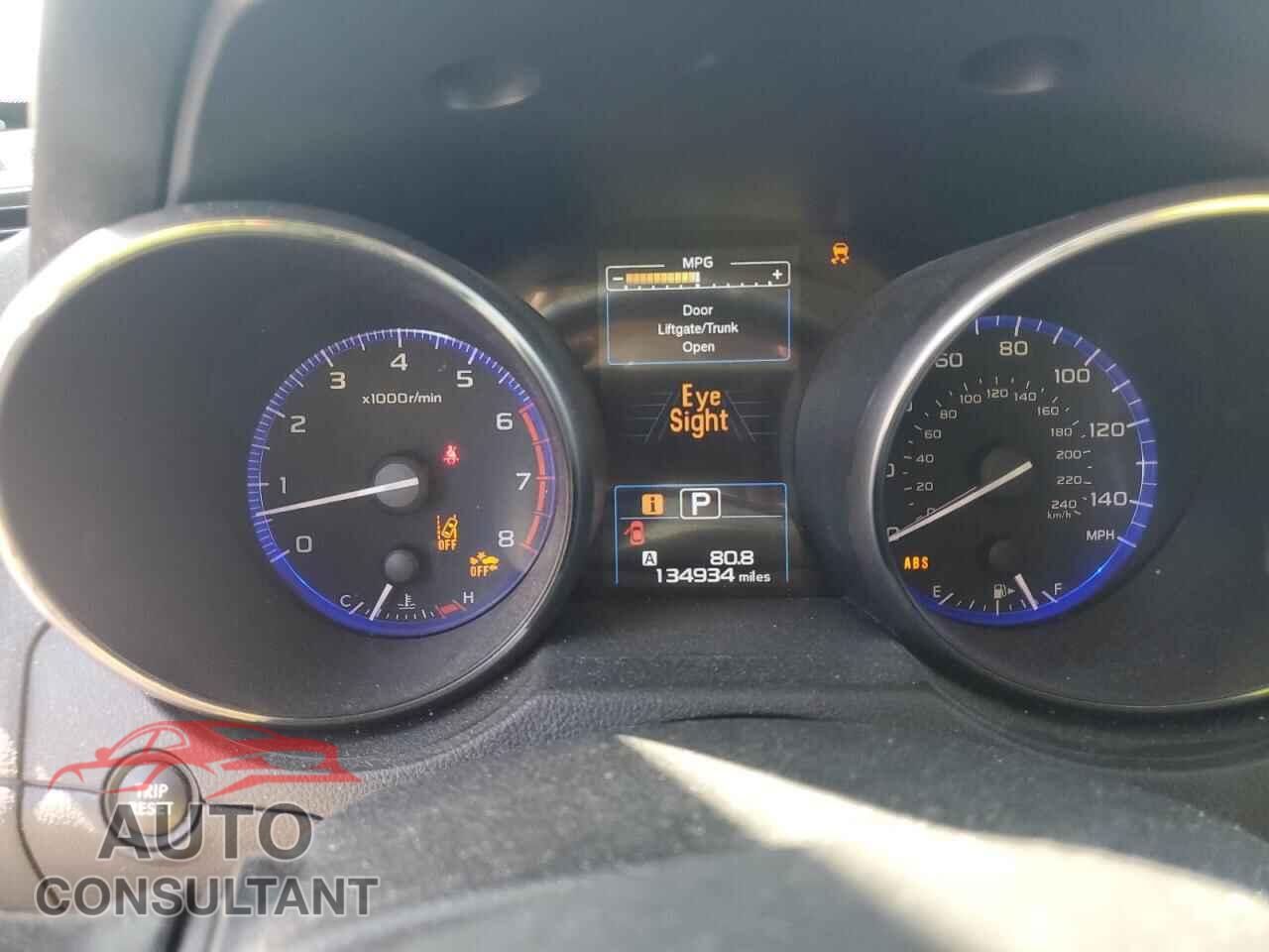SUBARU OUTBACK 2015 - 4S4BSBNC8F3254124