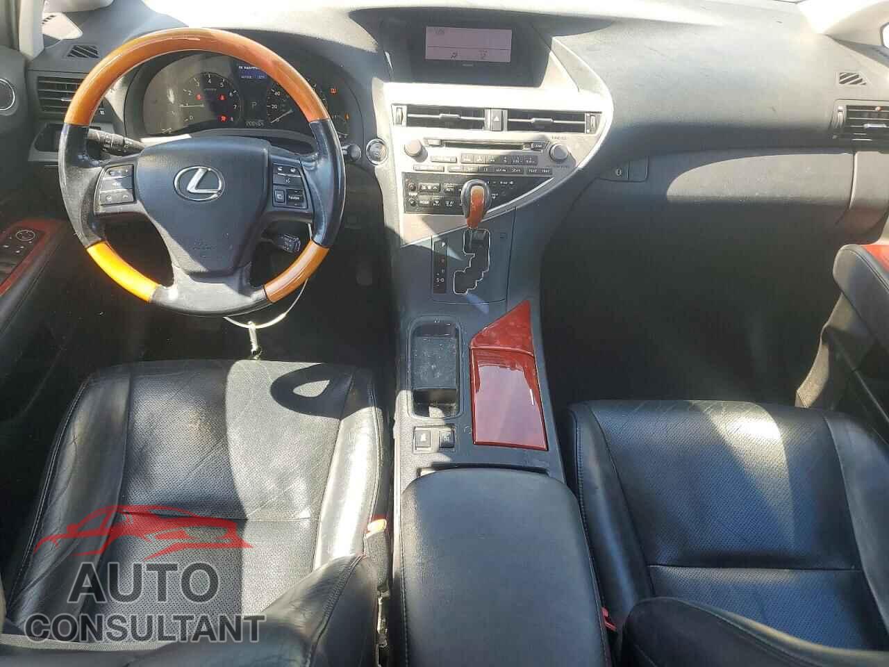LEXUS RX350 2012 - 2T2BK1BA5CC123636