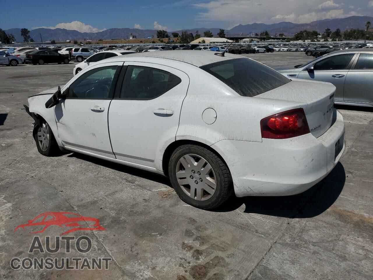 DODGE AVENGER 2012 - 1C3CDZAB4CN310881