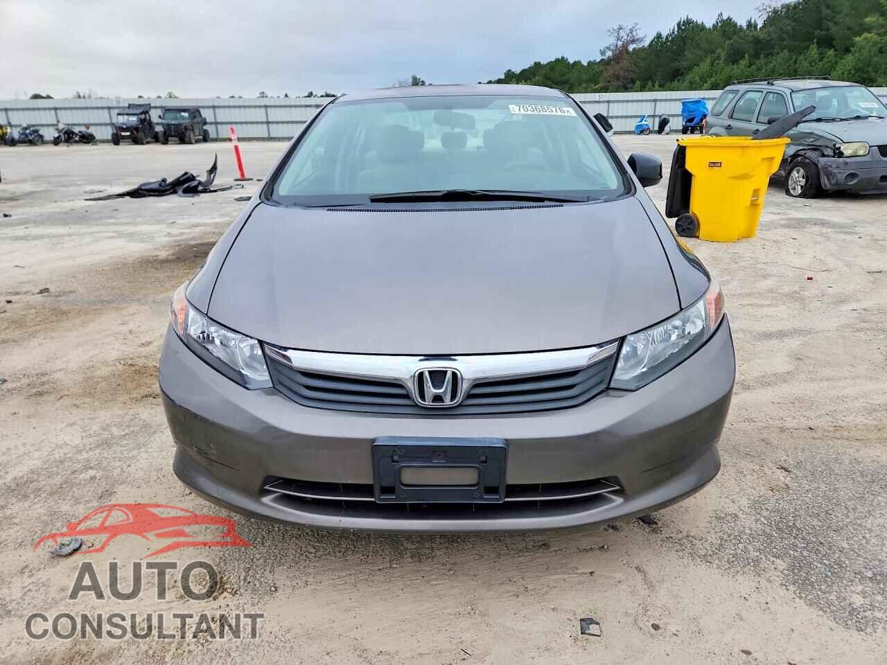 HONDA CIVIC 2012 - 19XFB2F59CE352573