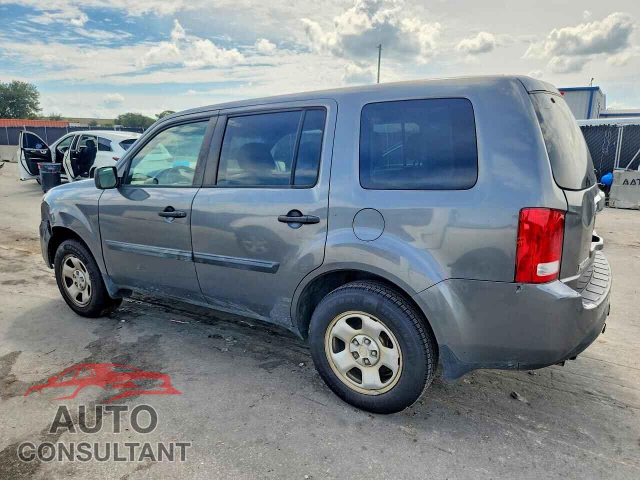 HONDA PILOT 2012 - 5FNYF3H24CB043853