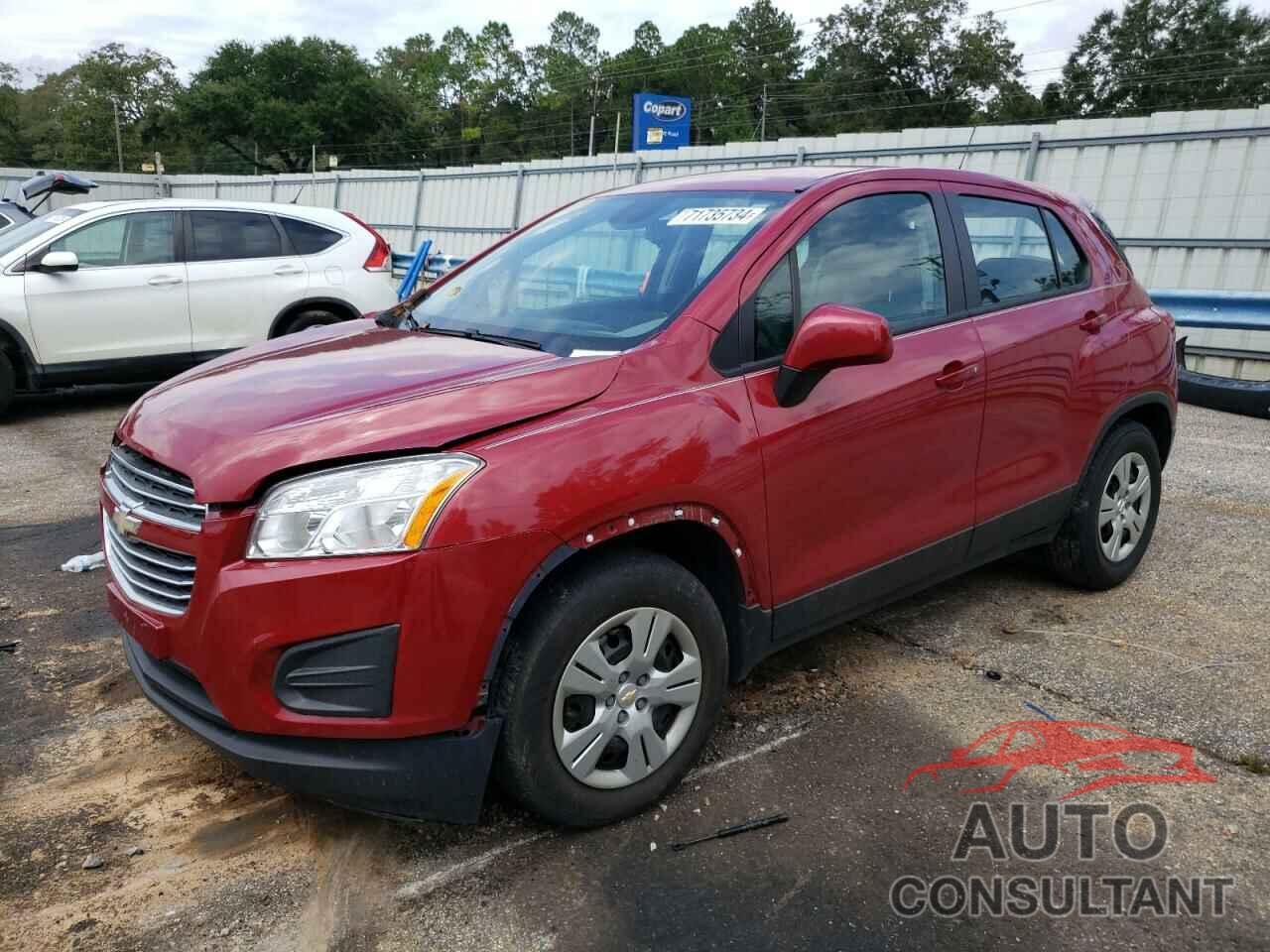 CHEVROLET TRAX 2015 - KL7CJKSB3FB159643