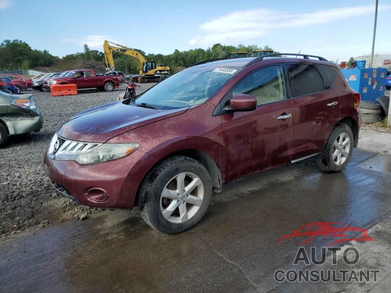 NISSAN MURANO 2009 - JN8AZ18W49W210124