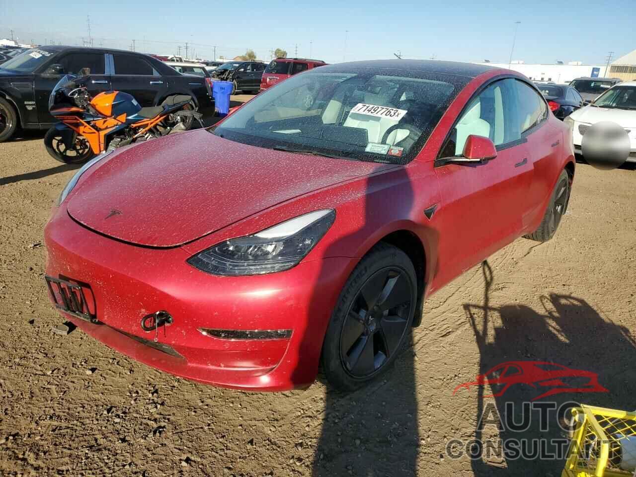 TESLA MODEL 3 2022 - 5YJ3E1EB3NF195342